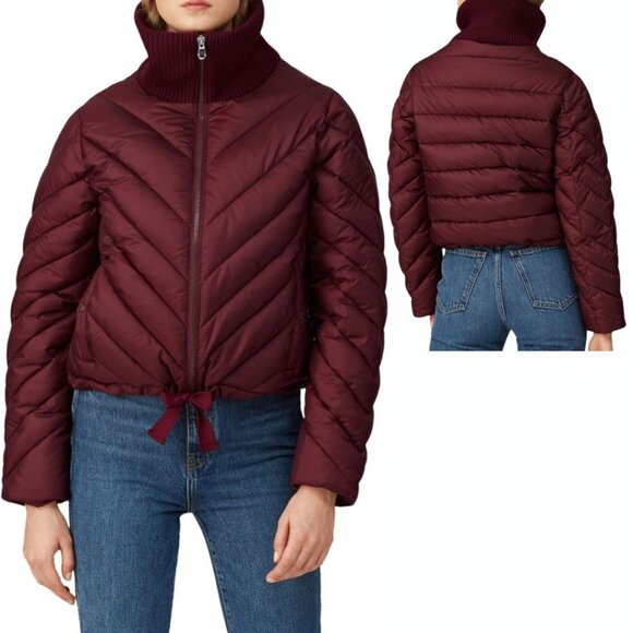 Samantha Sipos Cropped Puffer Jacket size m medium - Picture 1 of 5